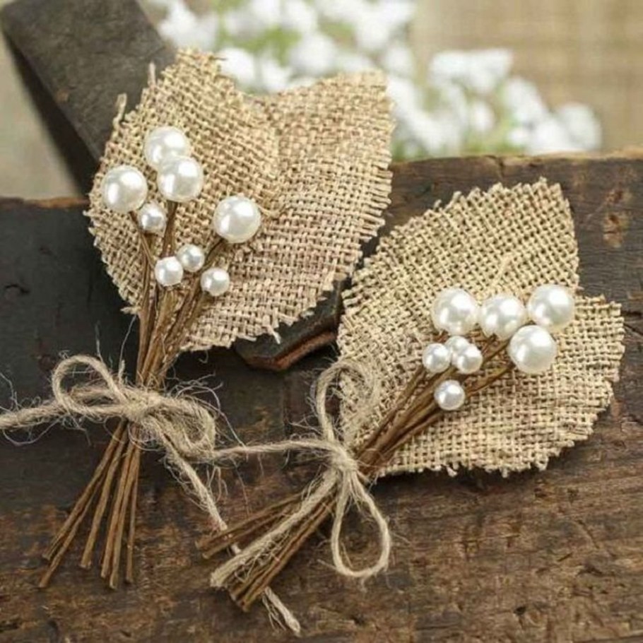 Декор из Мешковины