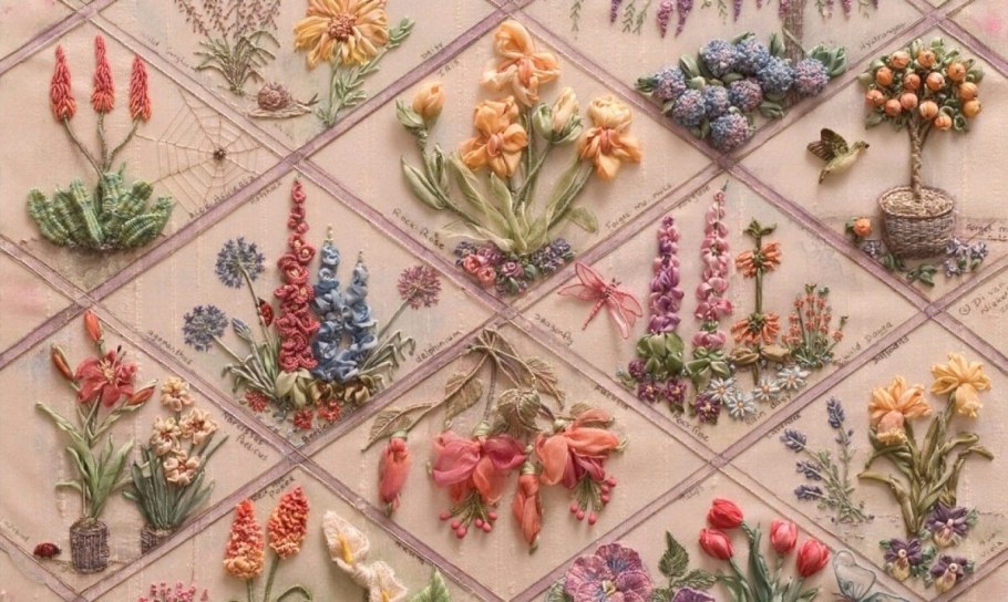 Вышивка разные техники