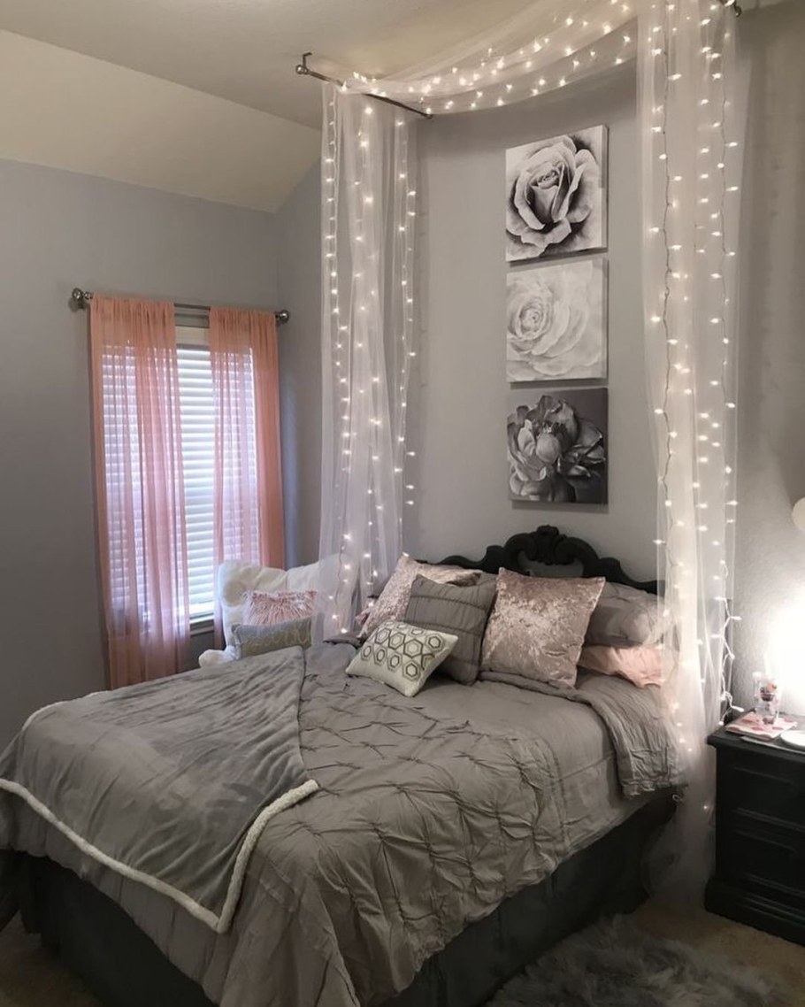 Необычный декор для спальни