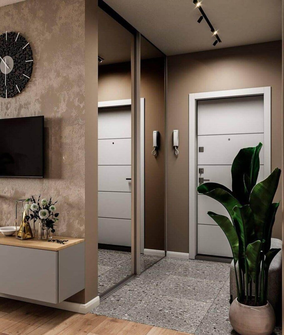 Интерьер квадратного коридора