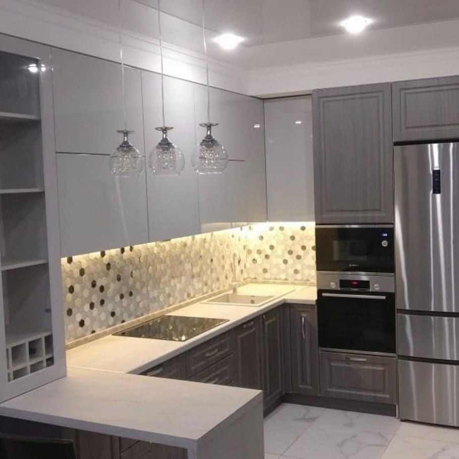 Необычный кухонный гарнитур