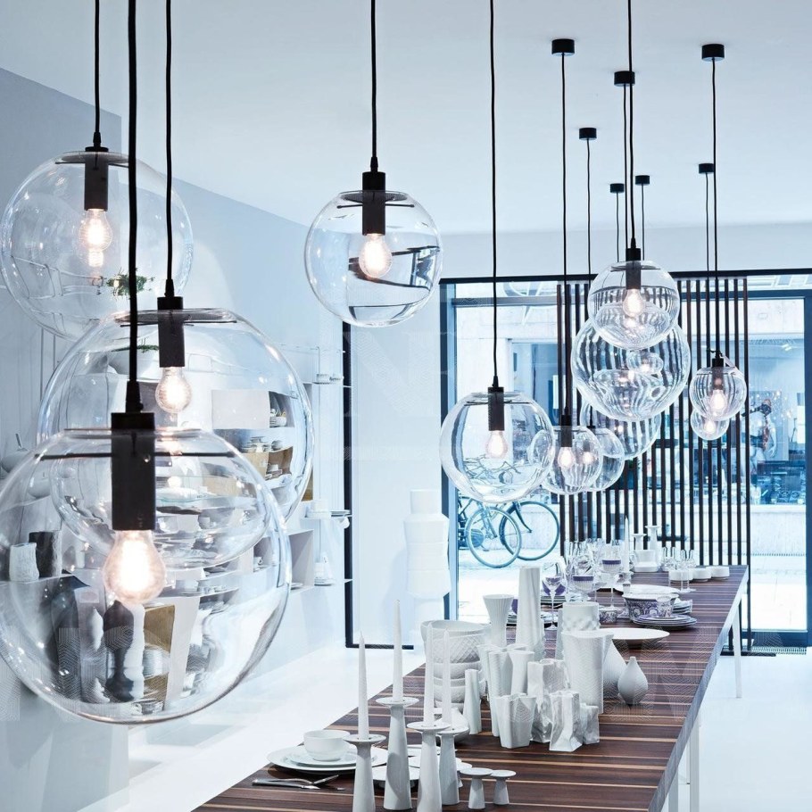 "Подвесной светильник Selene Glass Ball Ceiling Lights d20cv"