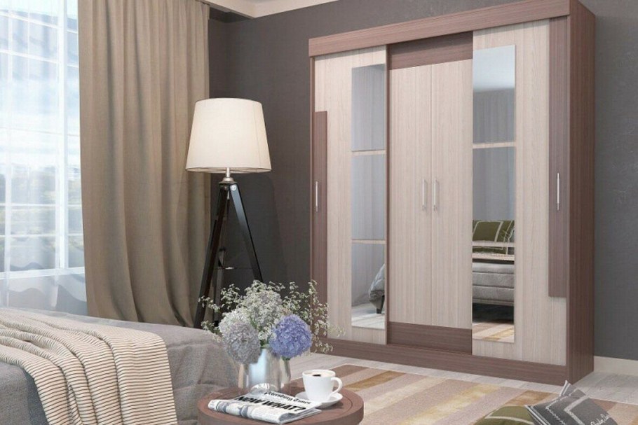Шкаф-купе Феникс 1.7 м венге