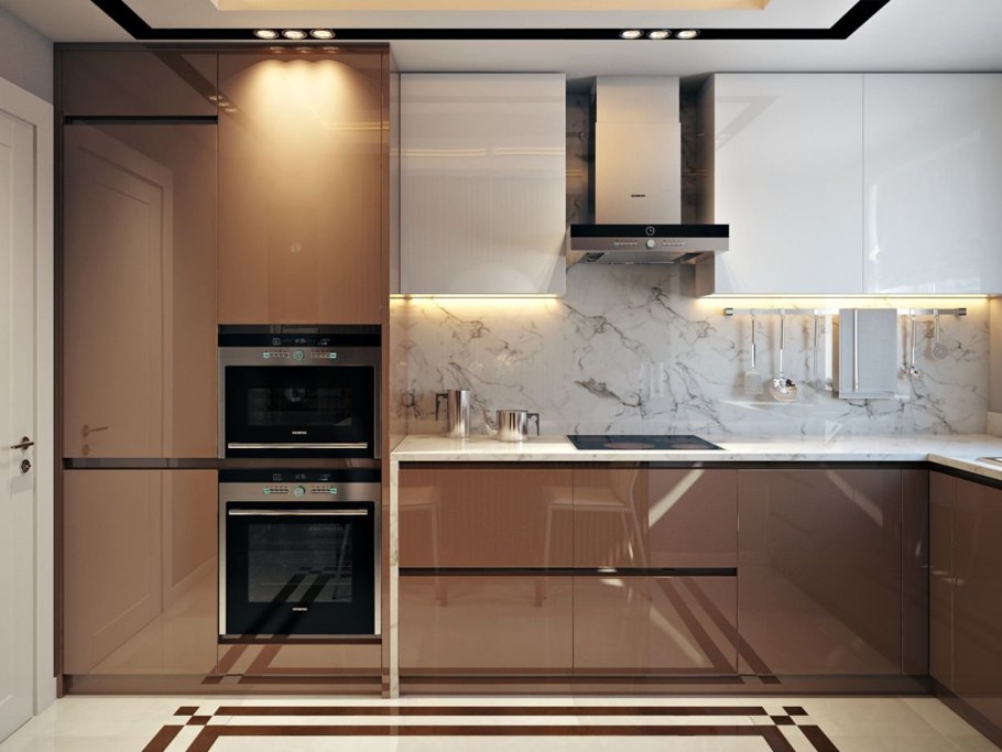 Современный интерьер кухни