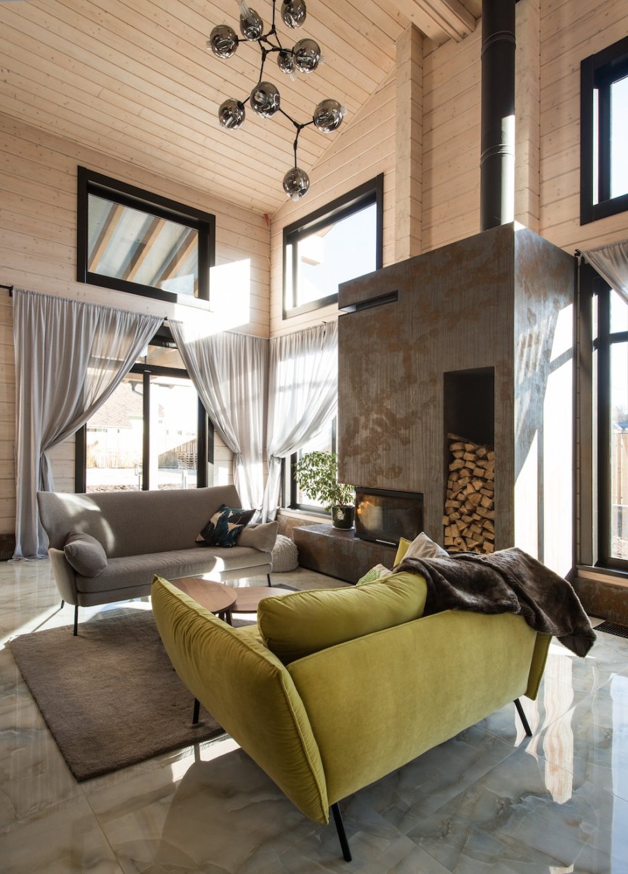 Загородный дом интерьер