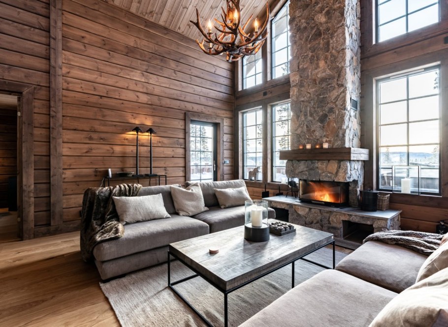 Деревянный интерьер