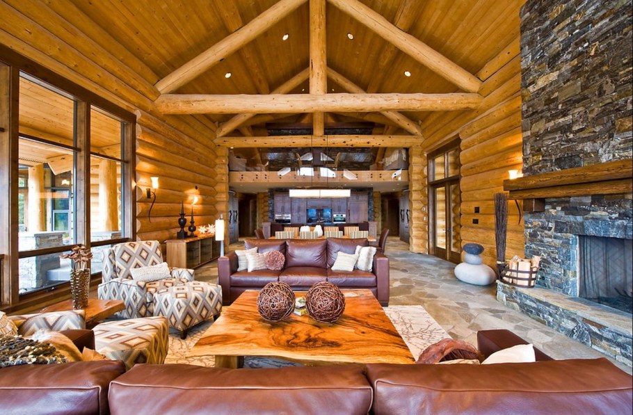 Деревянный дом Шале ОЦБ