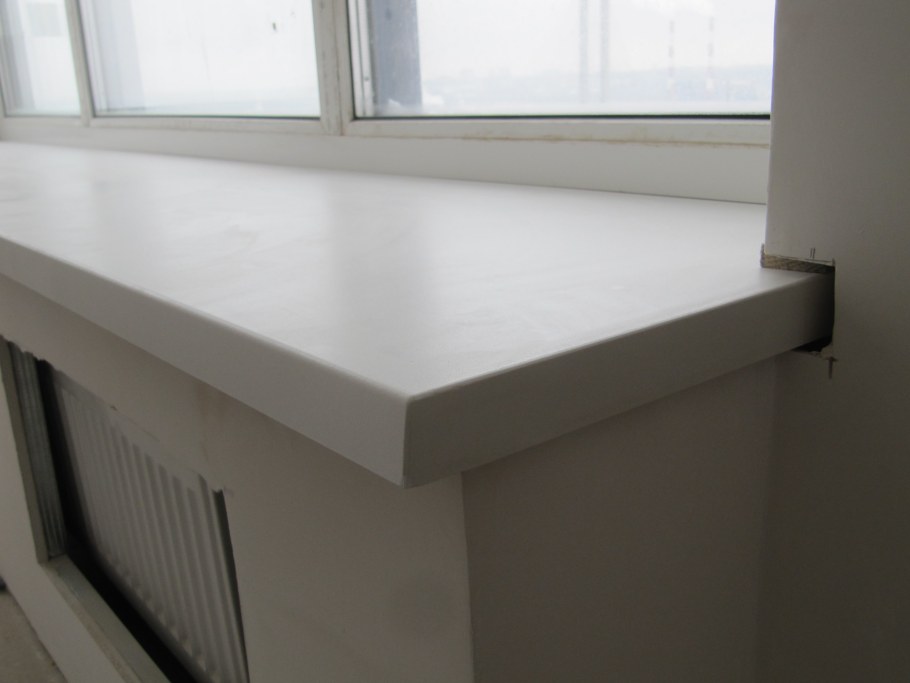 Подоконник пластиковый Moeller LD S 30 белый матовый