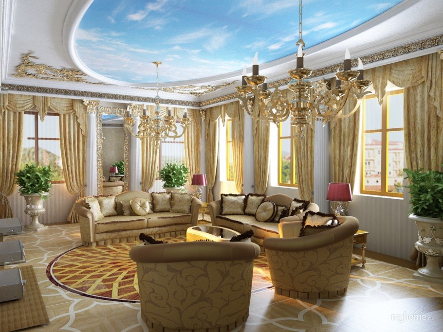 Шикарный интерьер