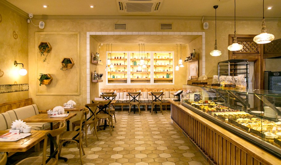 Интерьер кафе кондитерской
