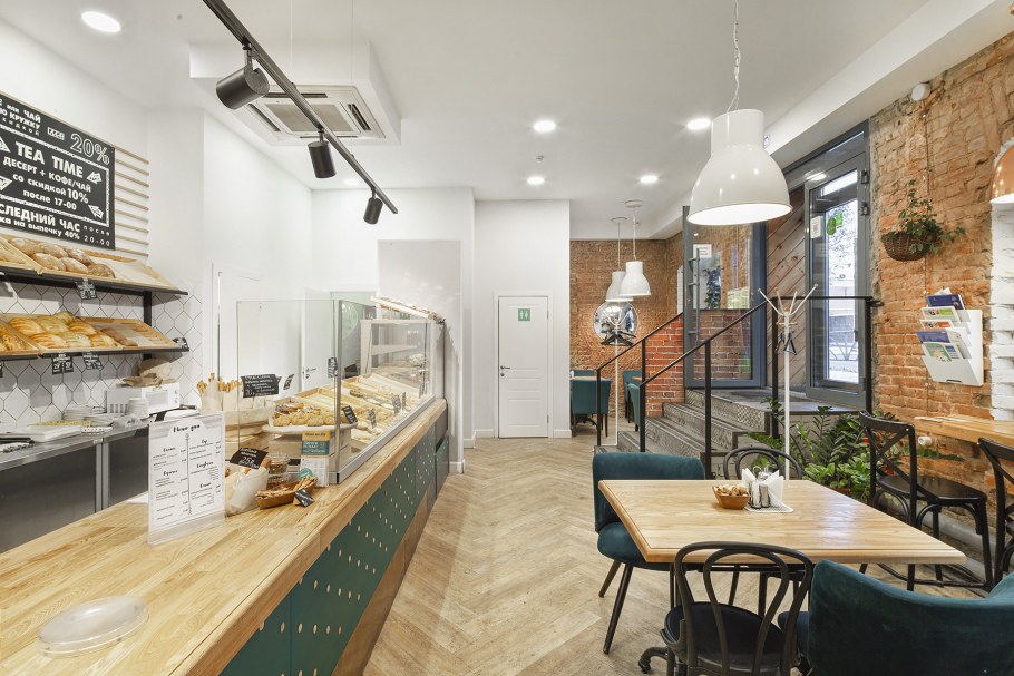 Интерьер булочной