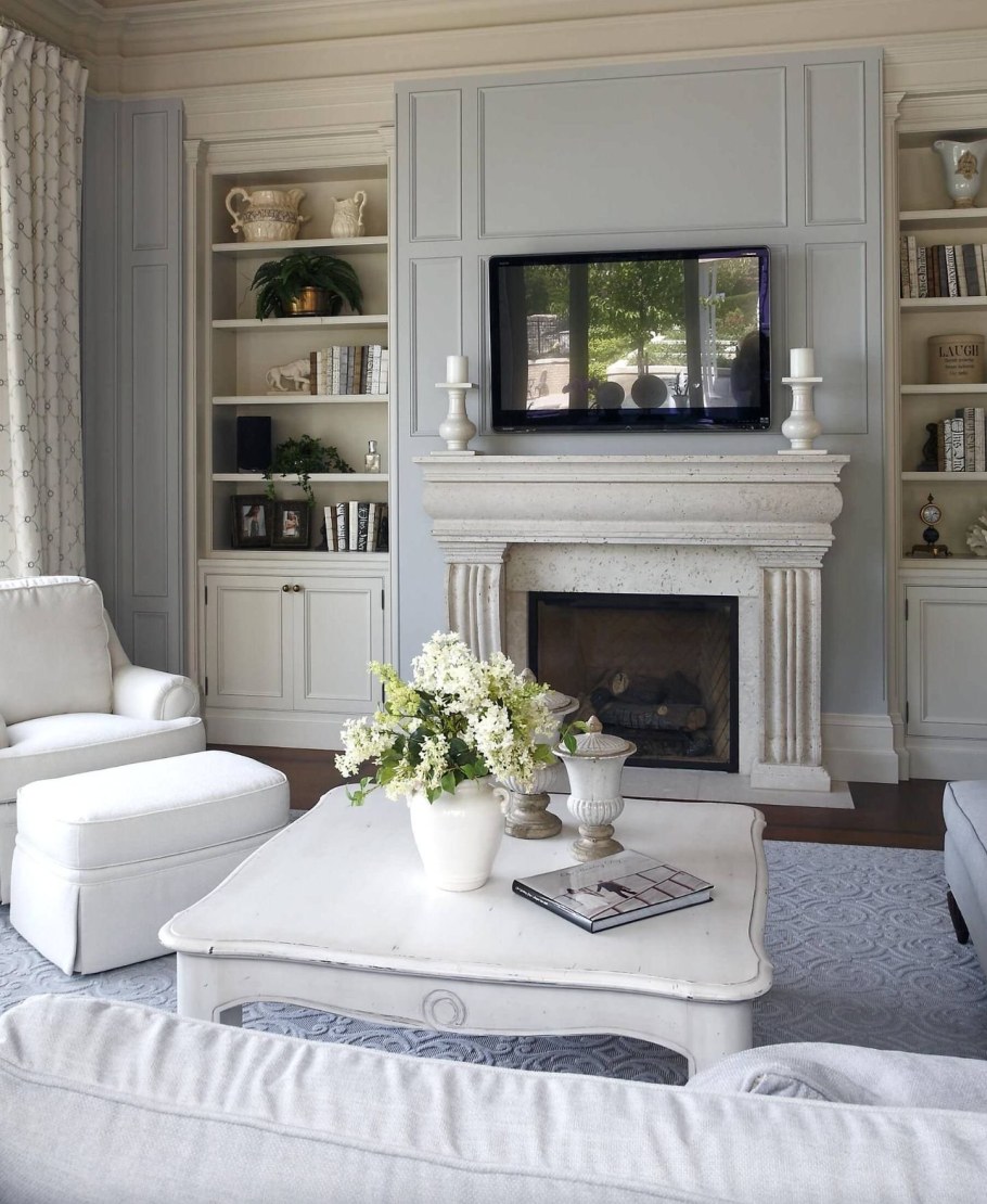 Гостиная в стиле Прованс