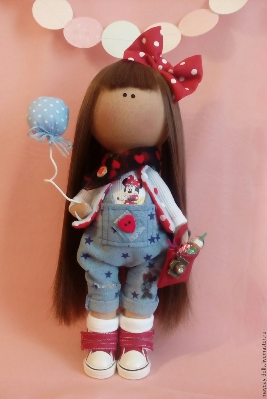 Кукла Тильда большеножка