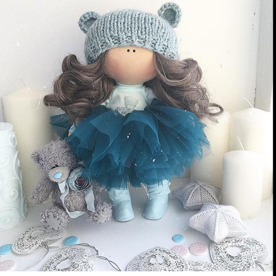 Куклы текстильные интерьерные