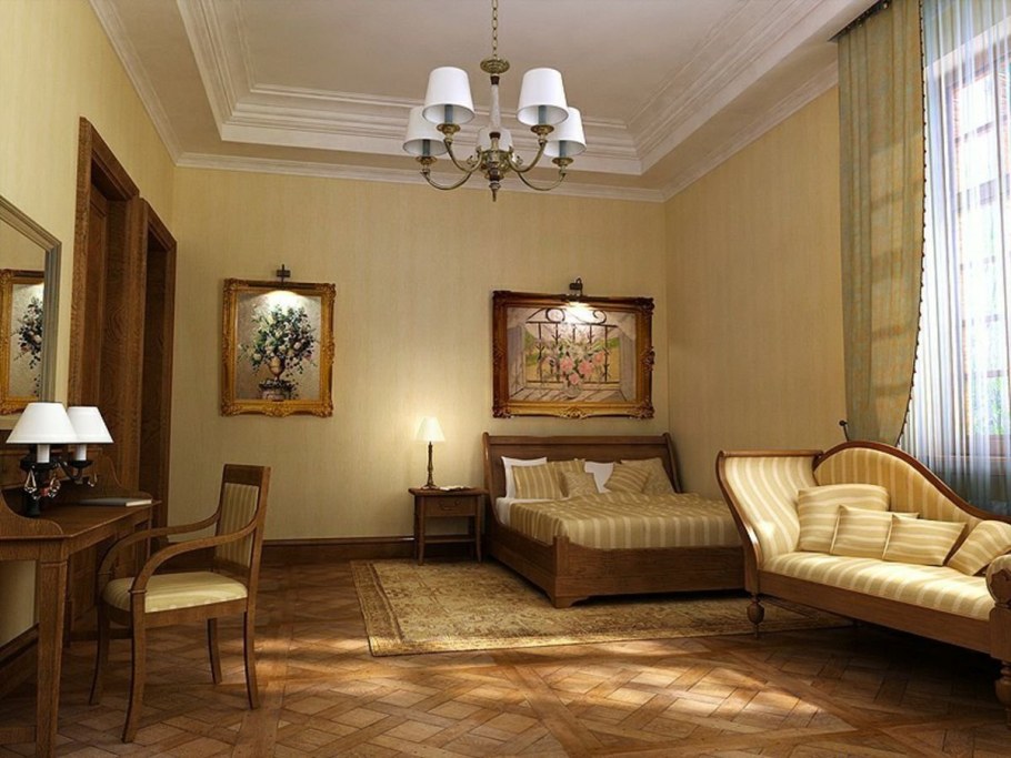 Песочный цвет в интерьере