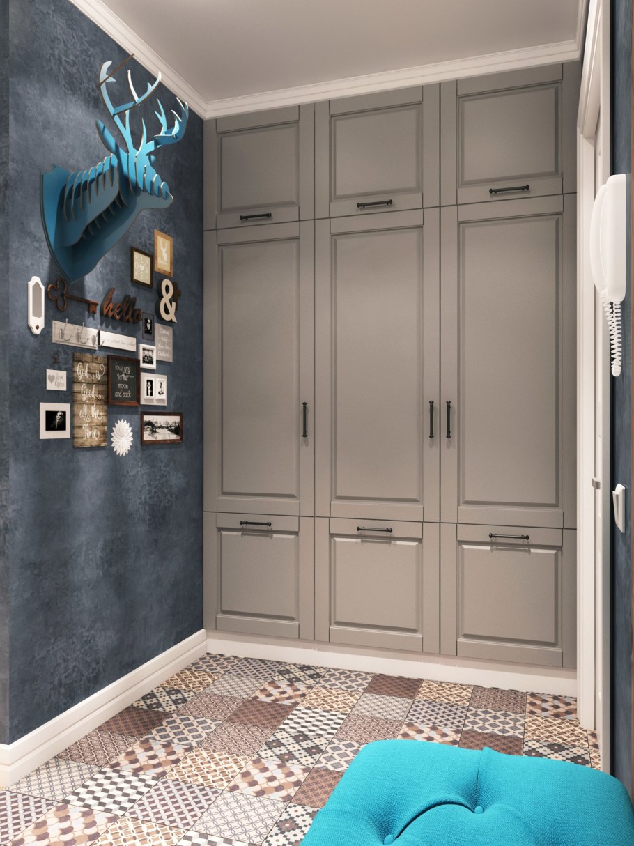 Прихожая икеа Неоклассика