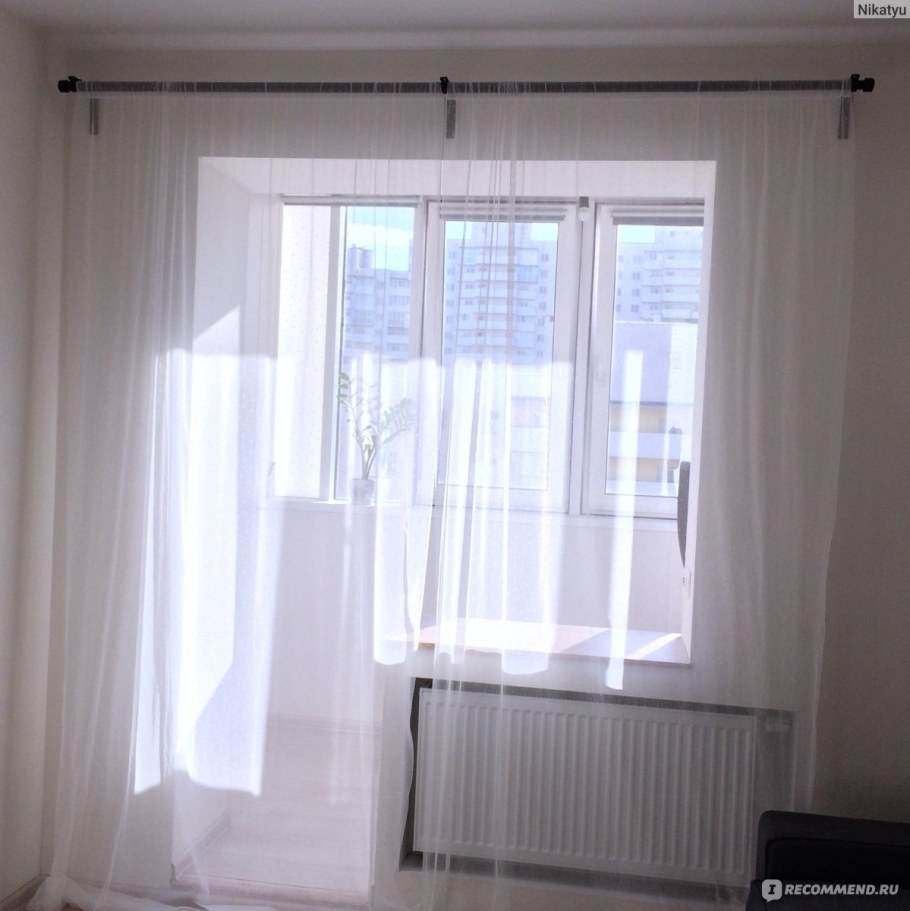 Гардины ХИЛЬДРАН икеа в интерьере