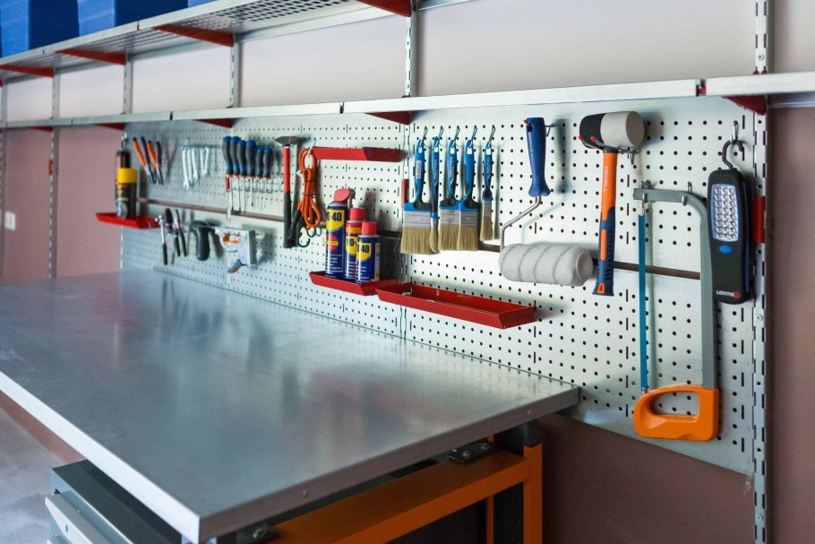 Верстакофф перфорированная панель 2000x500x25 113005v.2