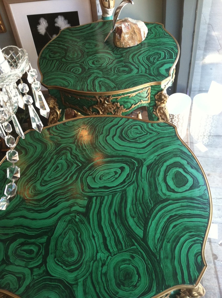 Малахит слэб