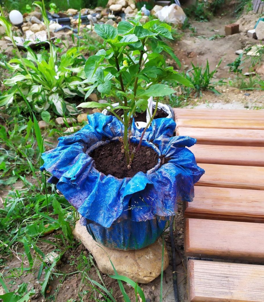 Клумбы для цветов из цемента