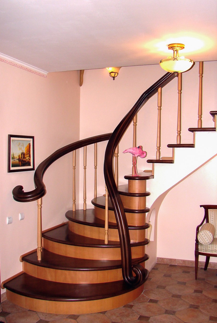 Полукруглая лестница