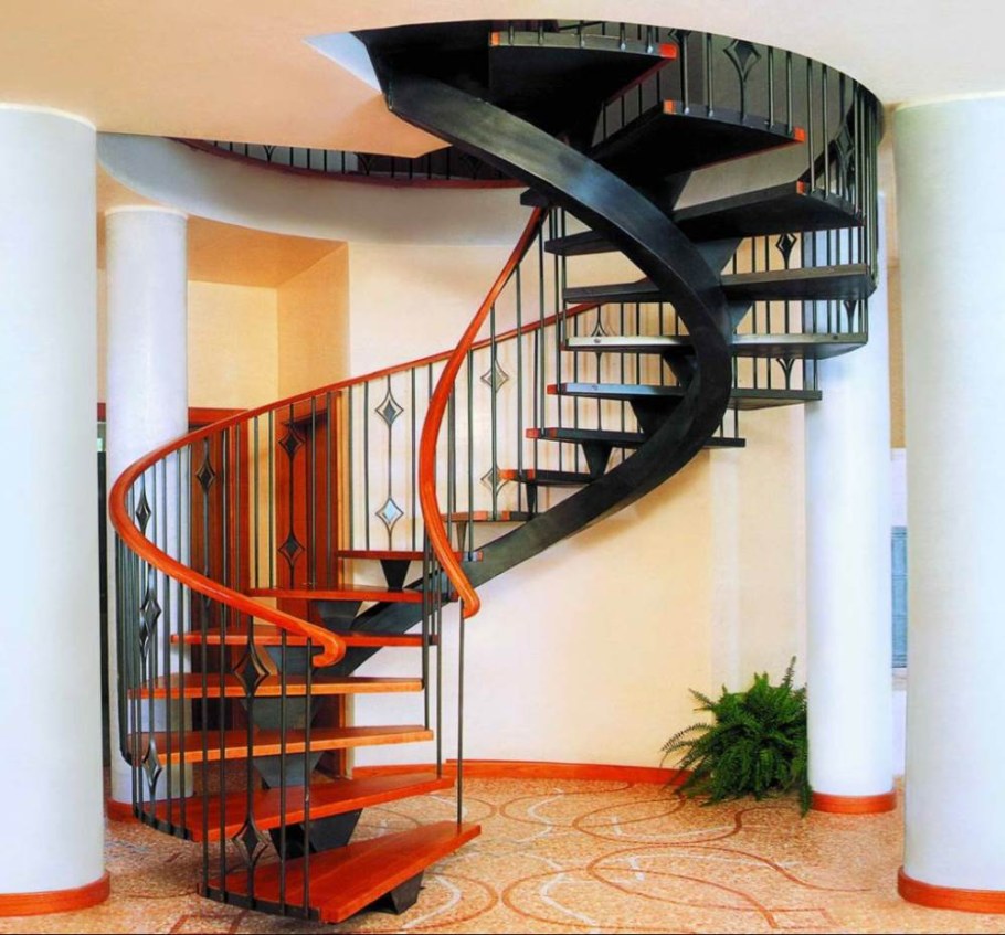 Стамет винтовая лестница