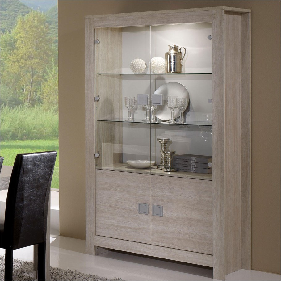 Шкаф Верди сервант 314 со стеклом