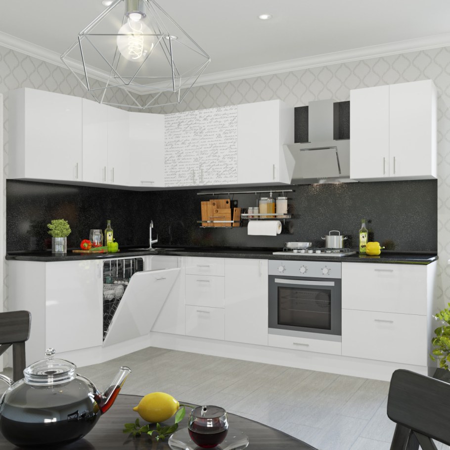 Кухня Леруа белая