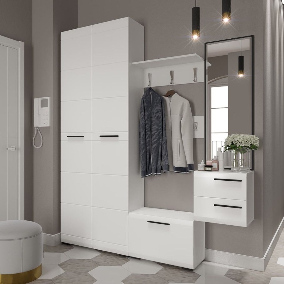 Прихожая Джейн 1, белая