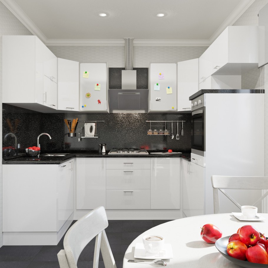 Кухня Леруа белая