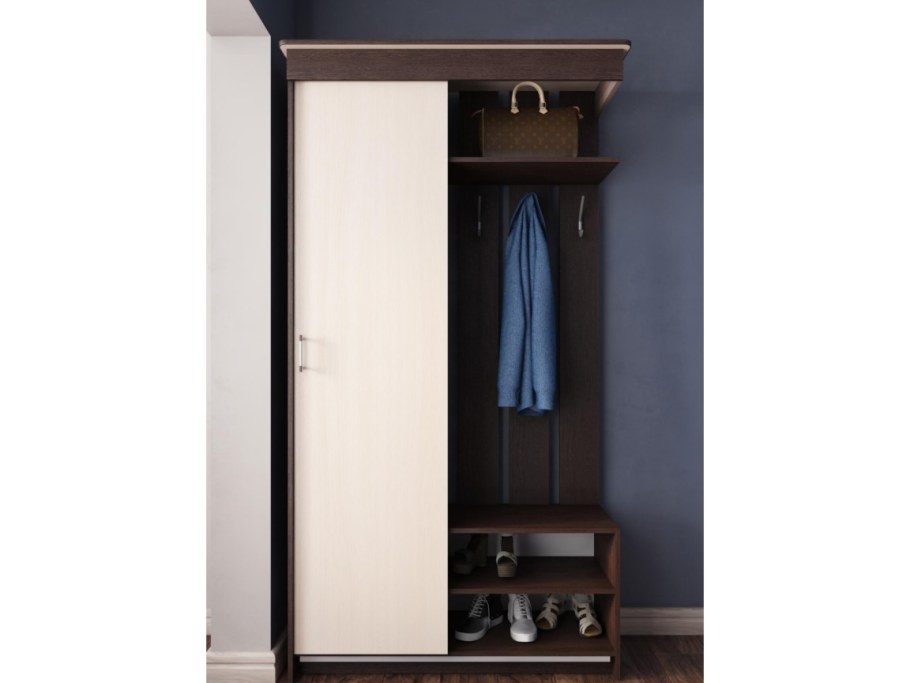 Элит-купе к-(450)-01-ЛКЖ прихожая (венге / Трува 004)