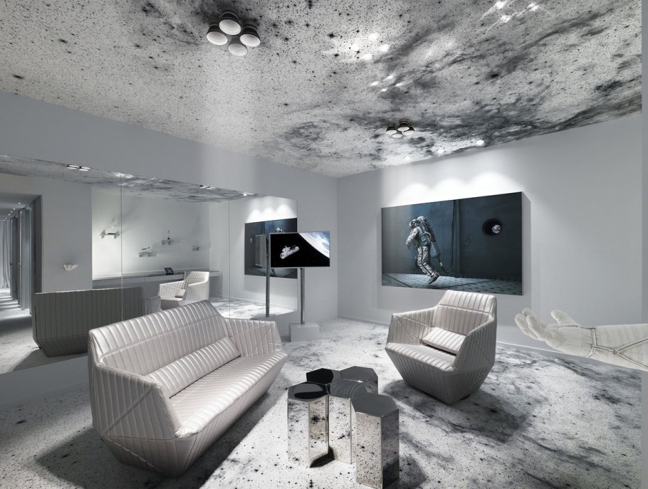 Интерьер в стиле космос