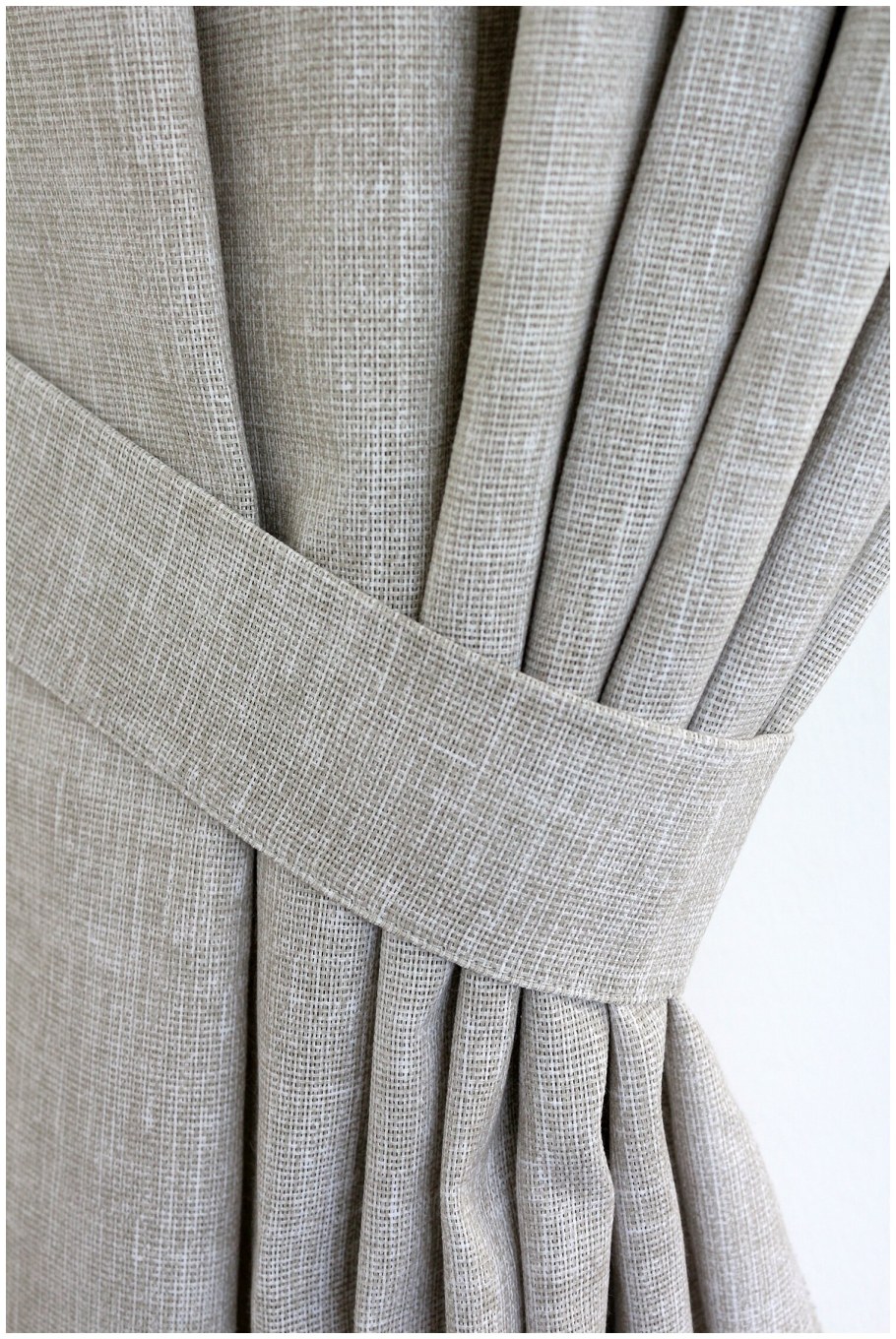 Шторы из рогожки