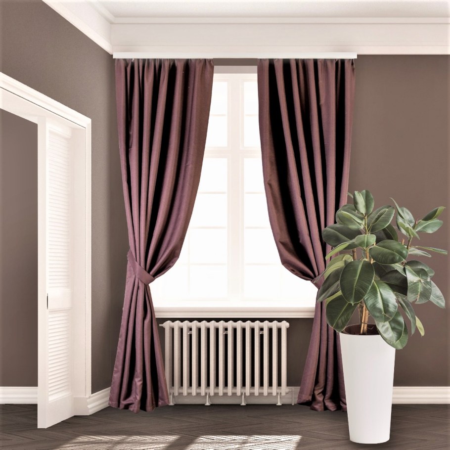 Шторы лён блэкаут