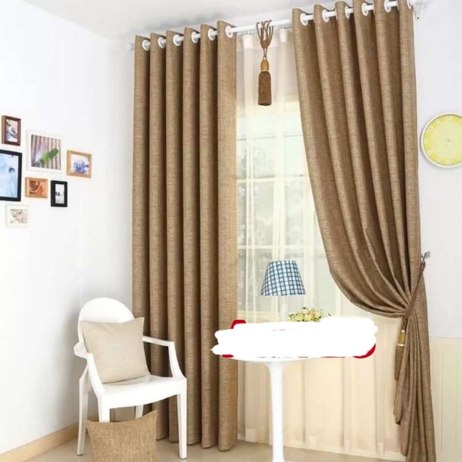 Портьеры на люверсах