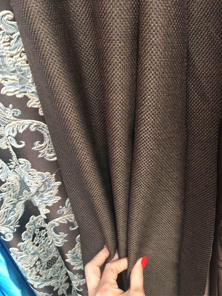 Блэкаут рогожка Амарант