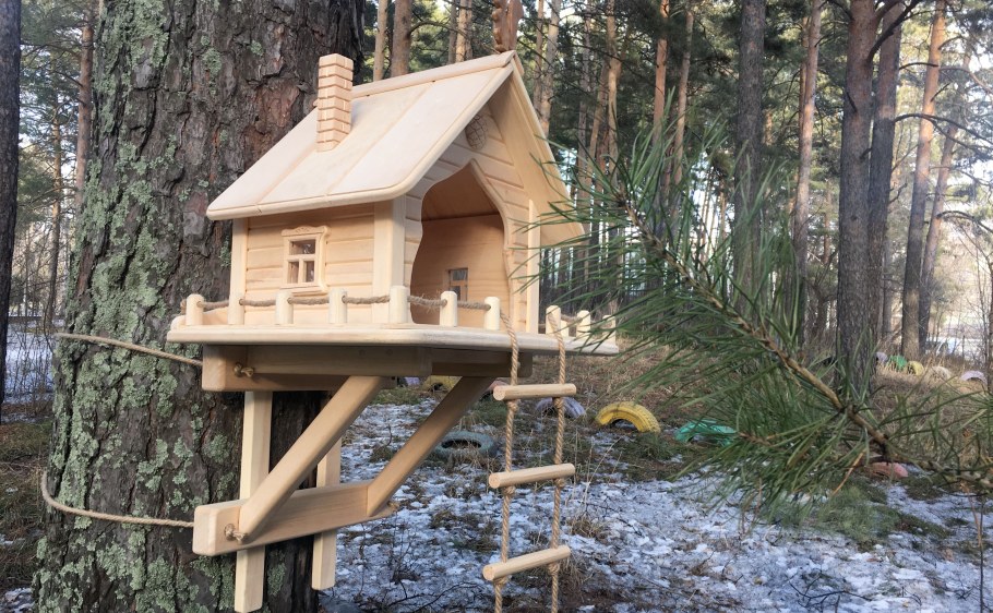 Домик для белочки