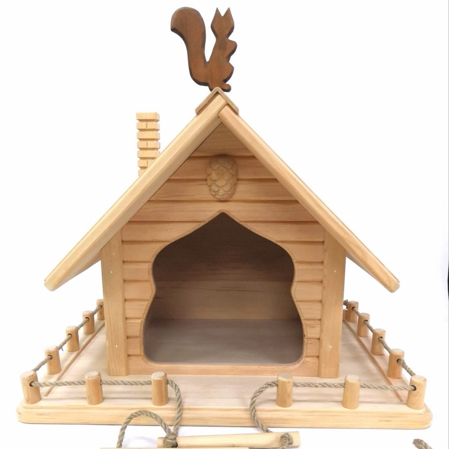 Домик белочки декоративные