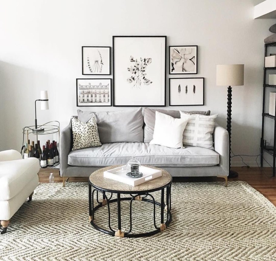 Белый интерьер