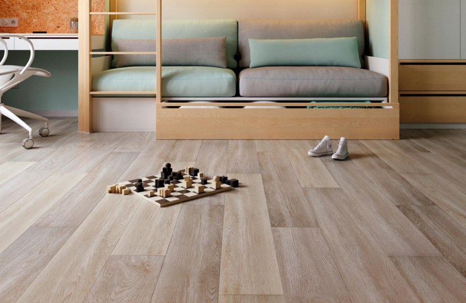 Пол кварц винил