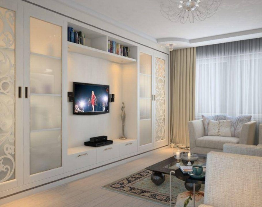 Шкаф в гостиной