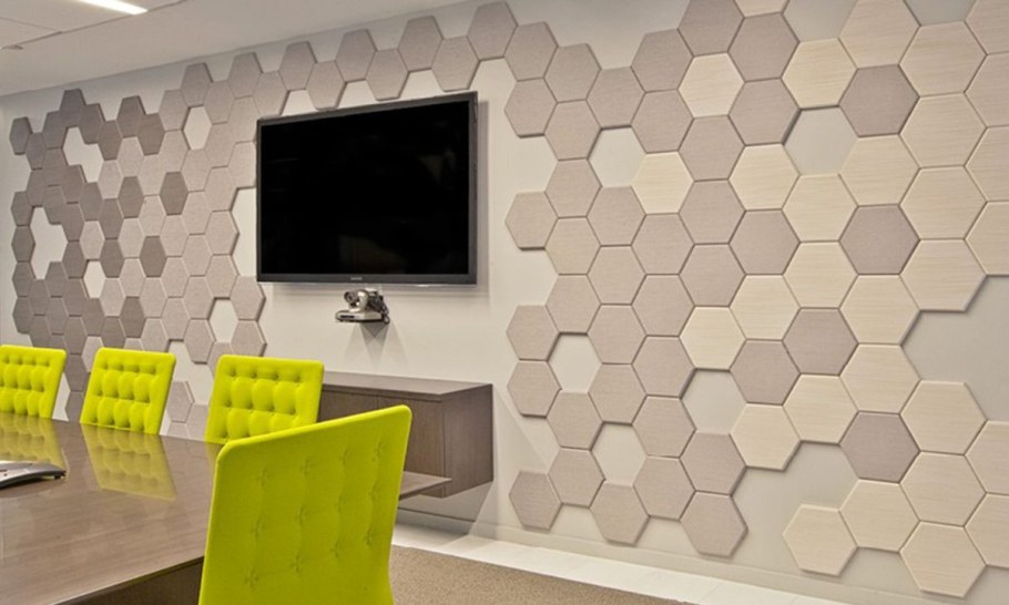 Шумопоглощающие панели Hexagon