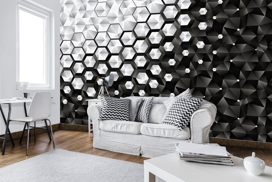 Фотообои 3d в интерьере