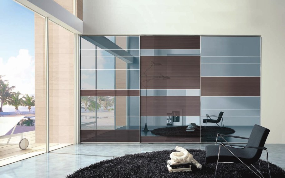 Современный шкаф купе