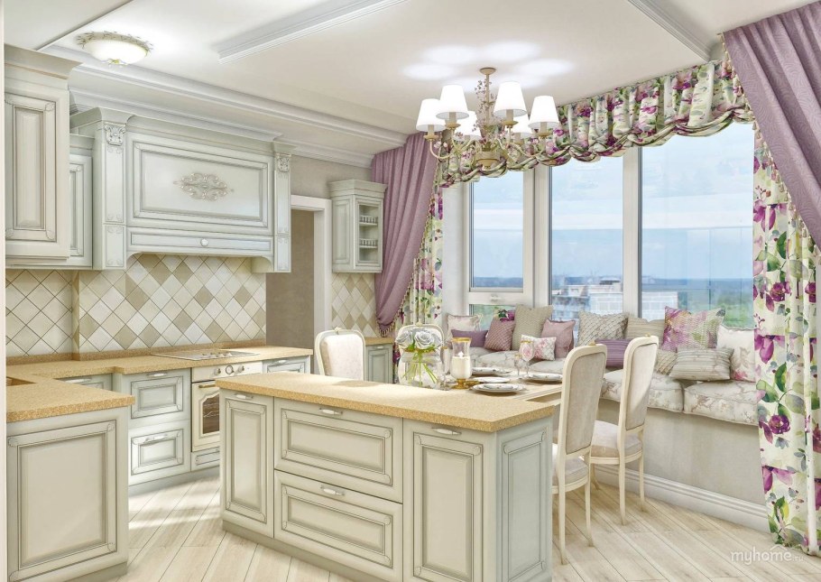 Кухня Прованс беж