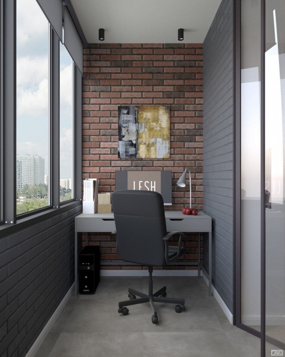 Балкон лофт 3м