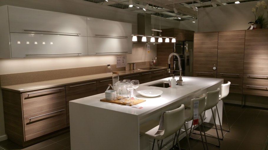 Кухня Воксторп икеа в интерьере