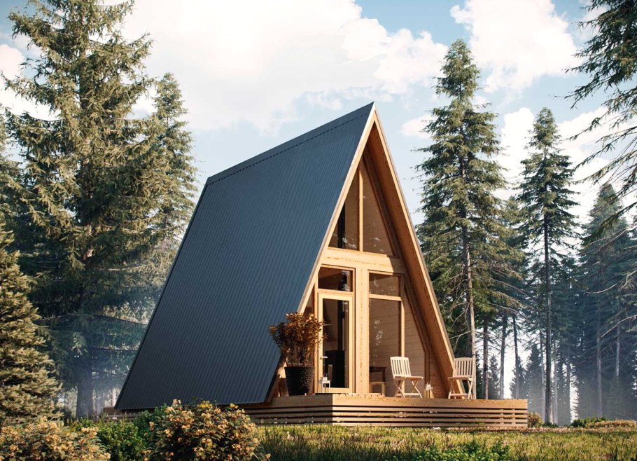 Хижина, США ЭКОДОМ