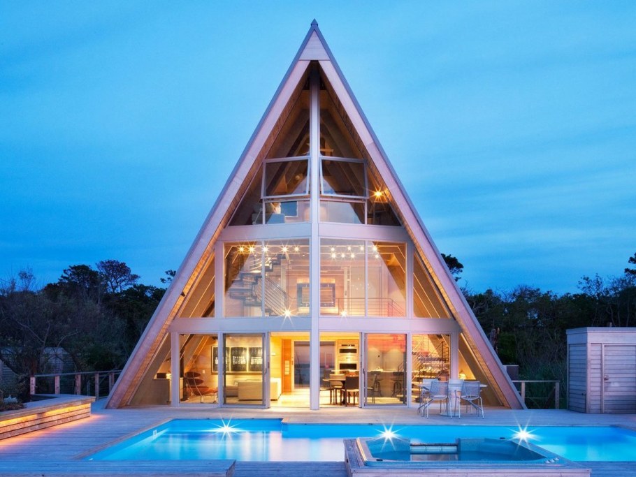 А фрейм дом шалаш