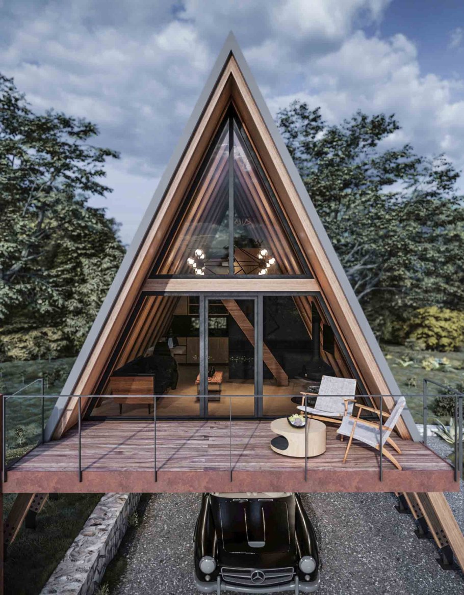 Эндрю Геллер дом шалаш планировка